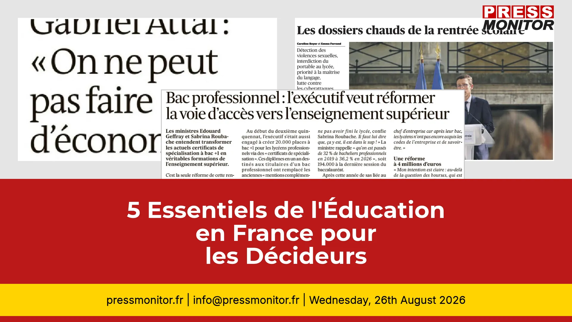 5 Essentiels de l'Éducation en France pour les Décideurs