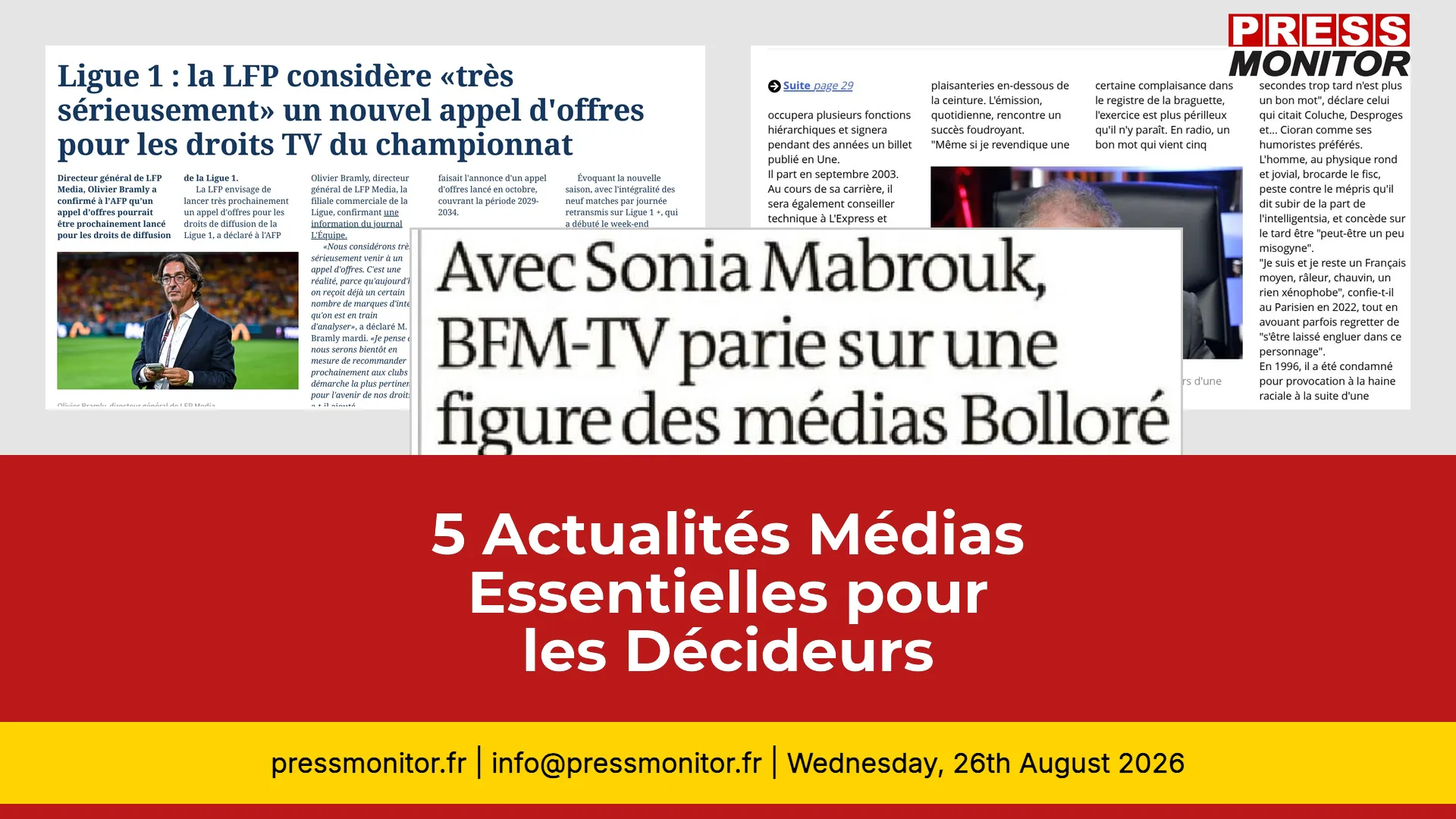 5 Actualités Médias Essentielles pour les Décideurs