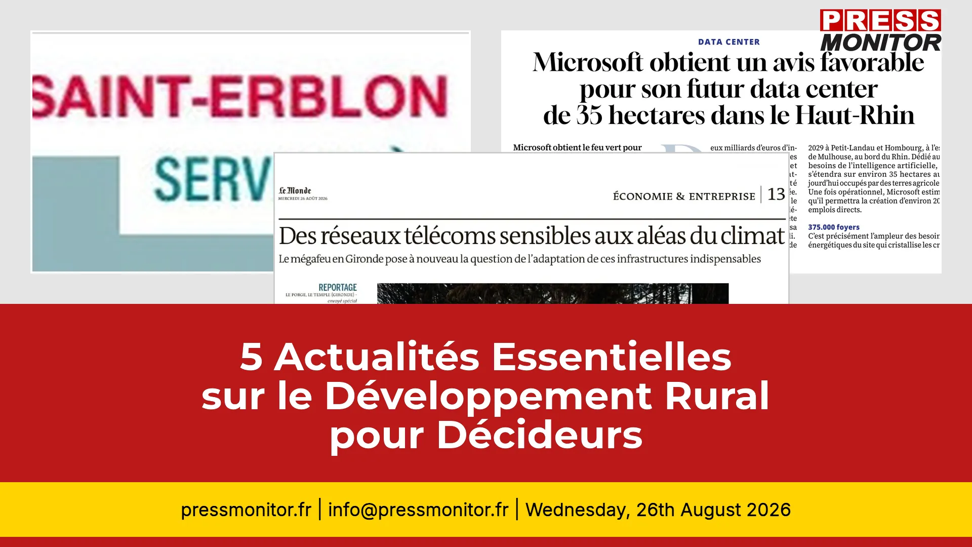 5 Actualités Essentielles sur le Développement Rural pour Décideurs