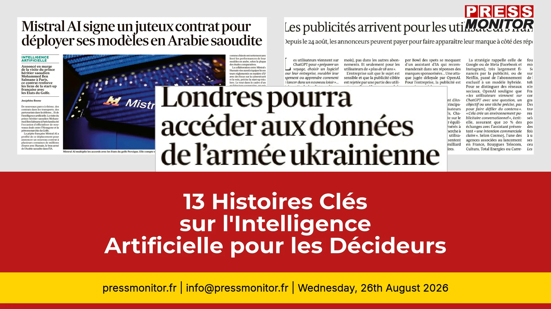 13 Histoires Clés sur l'Intelligence Artificielle pour les Décideurs