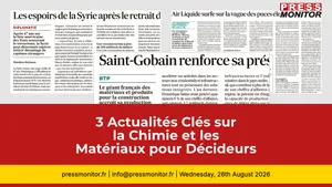 3 Actualités Clés sur la Chimie et les Matériaux pour Décideurs
