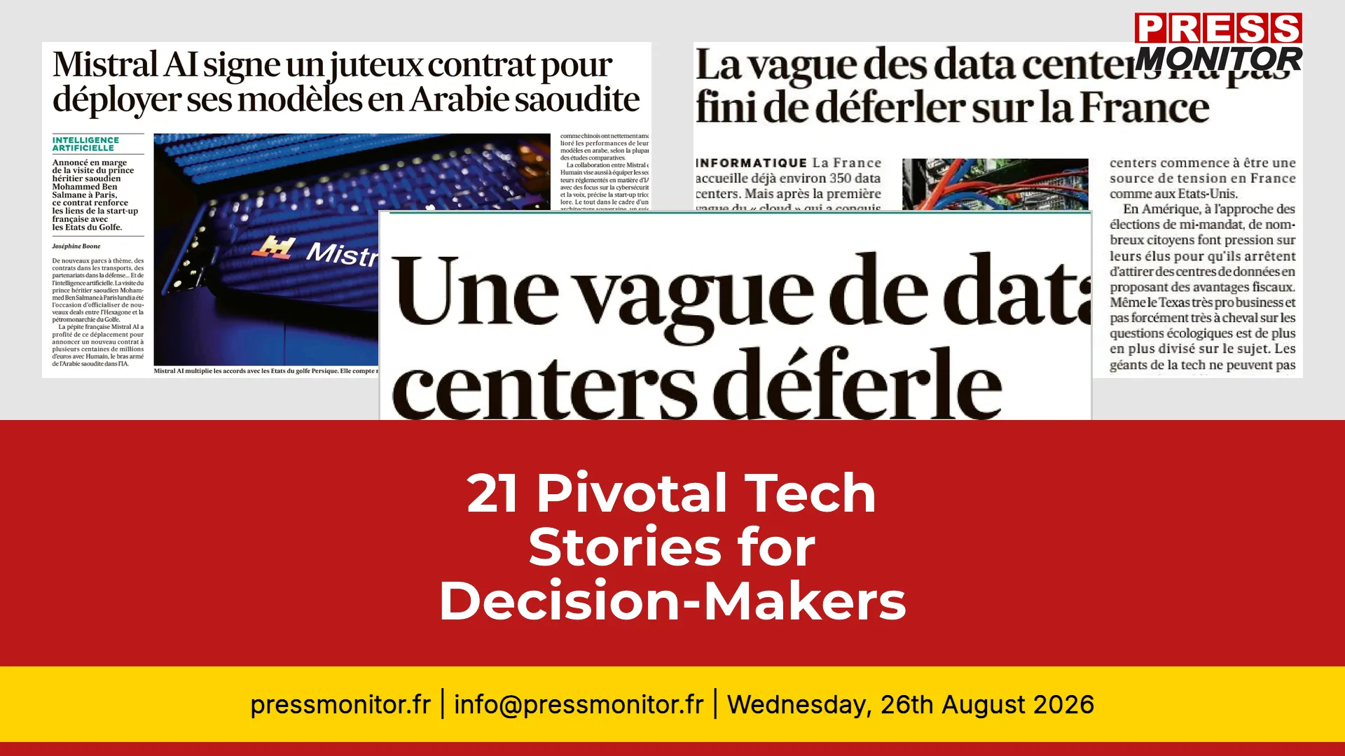 21 Pivotal Tech Stories for Decision-Makers
