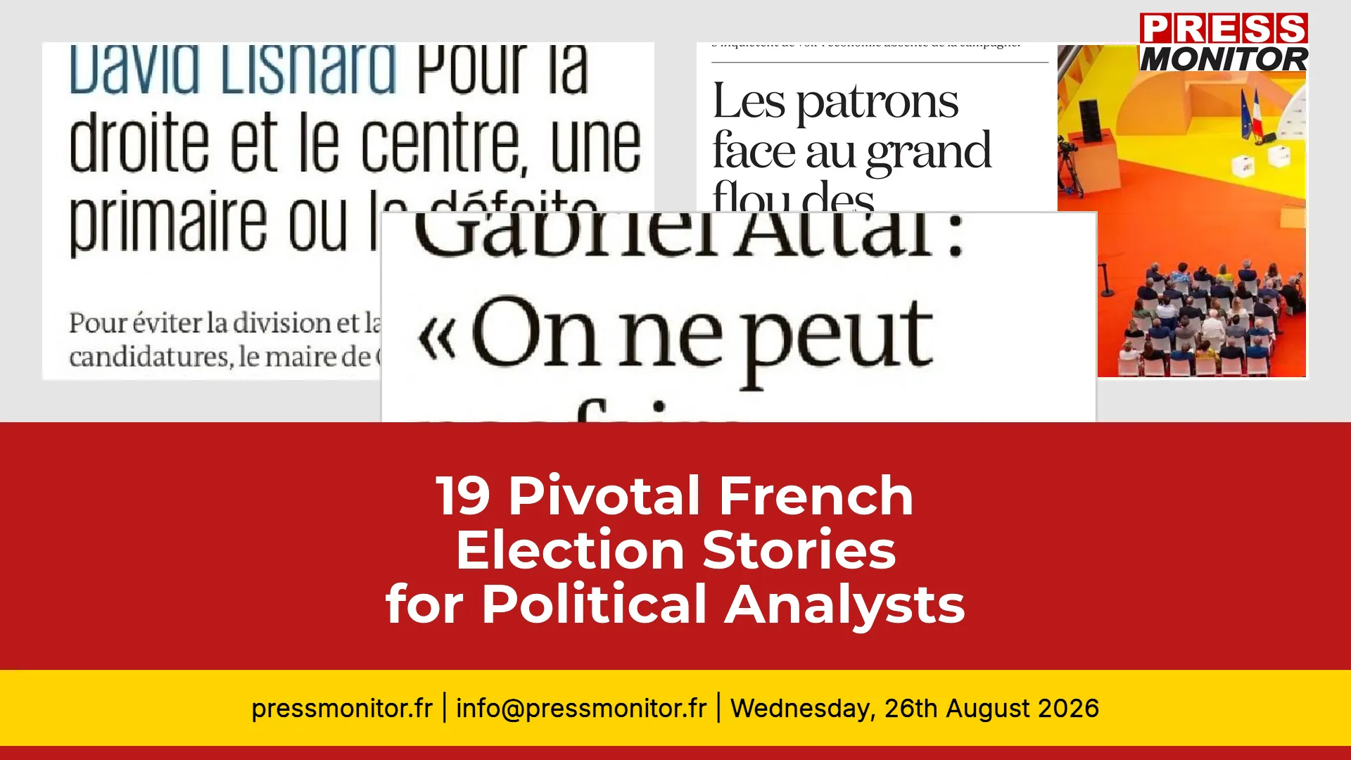 19 Pivotal French Election Stories for Political Analysts