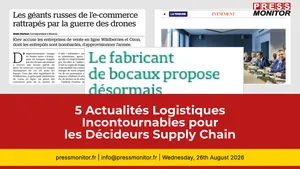 5 Actualités Logistiques Incontournables pour les Décideurs Supply Chain