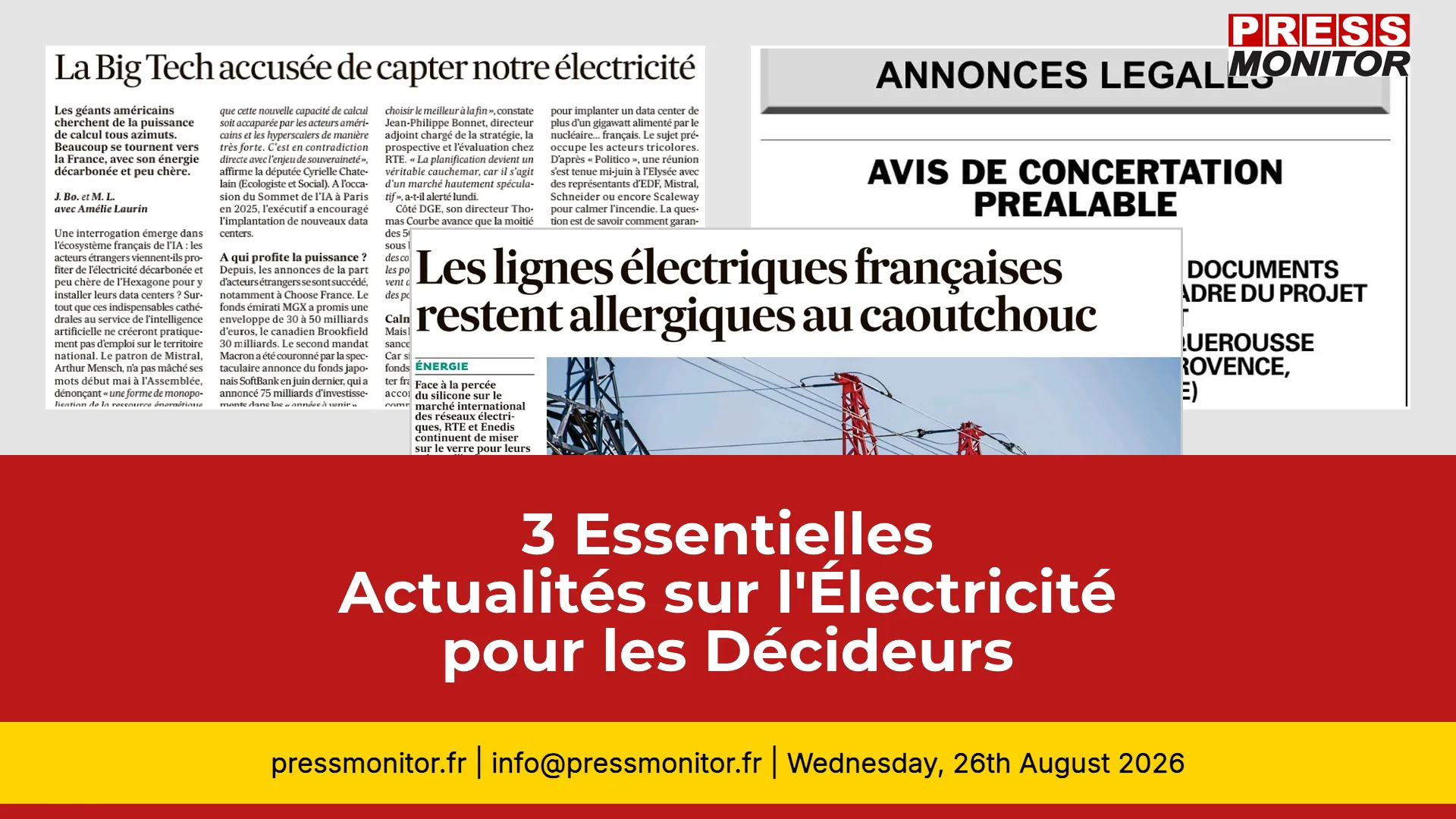 3 Essentielles Actualités sur l'Électricité pour les Décideurs Énergétiques