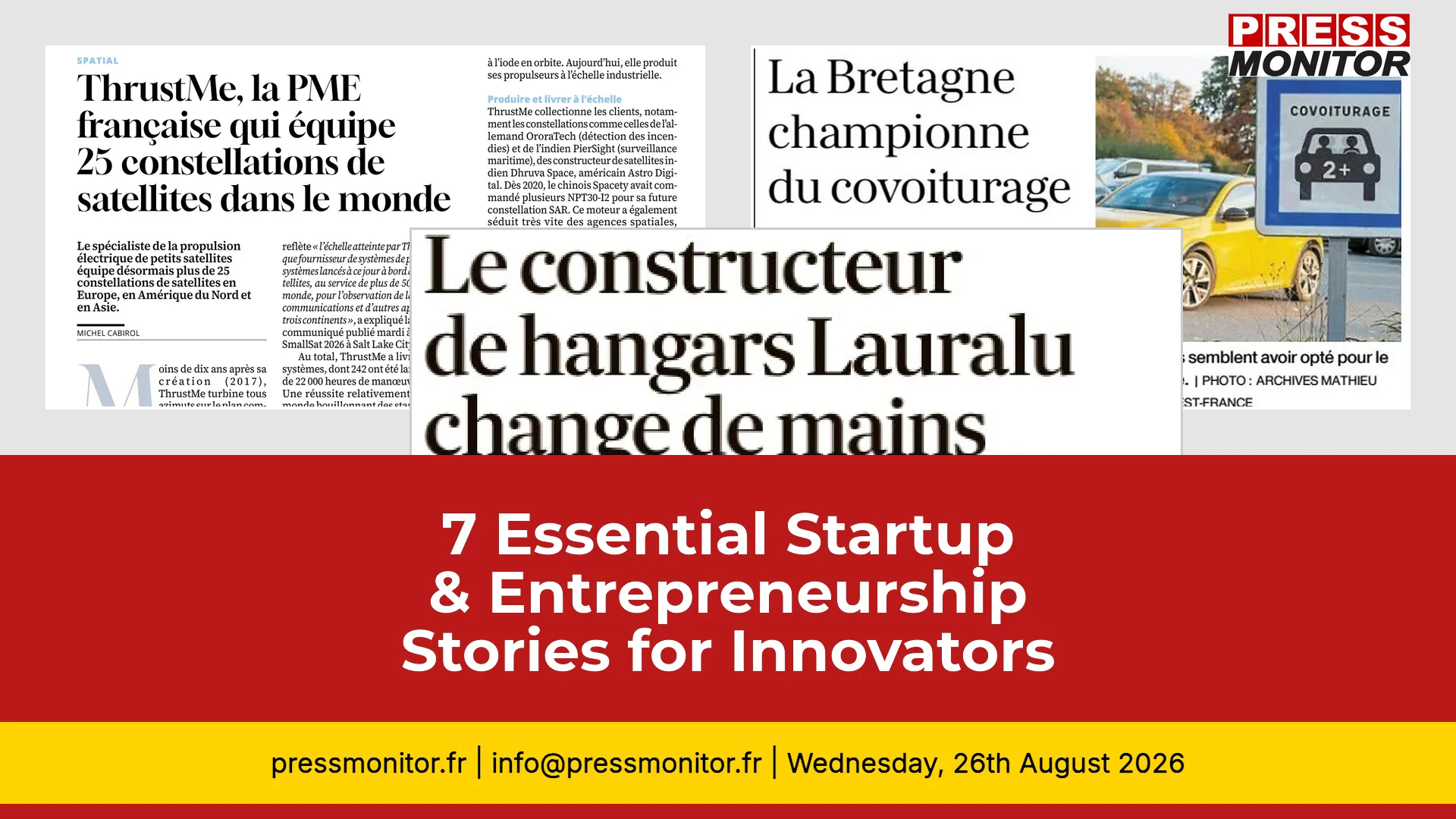 7 Essential Startup & Entrepreneurship Stories for French Innovators