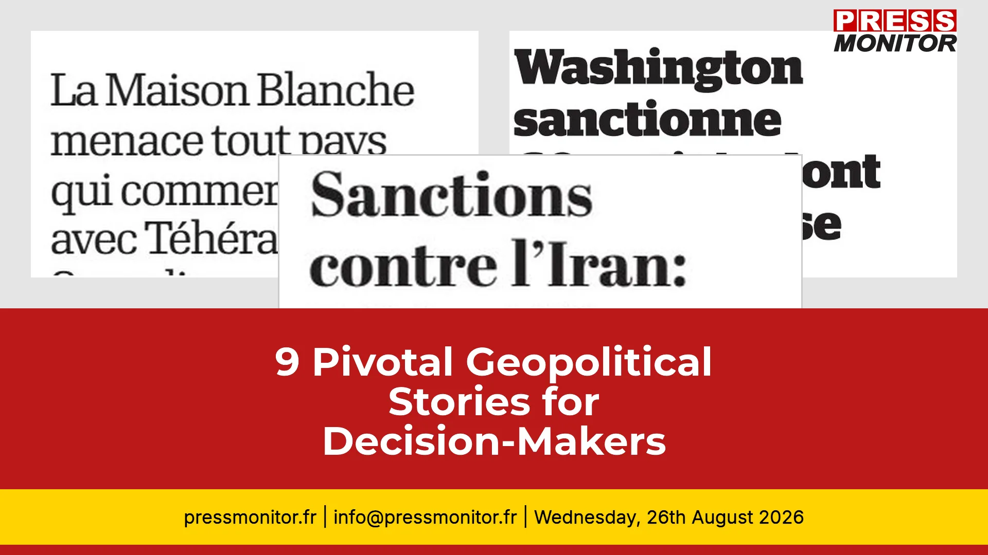 9 Pivotal Geopolitical Stories for Decision-Makers