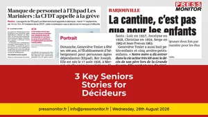 3 Key Seniors Stories for Décideurs