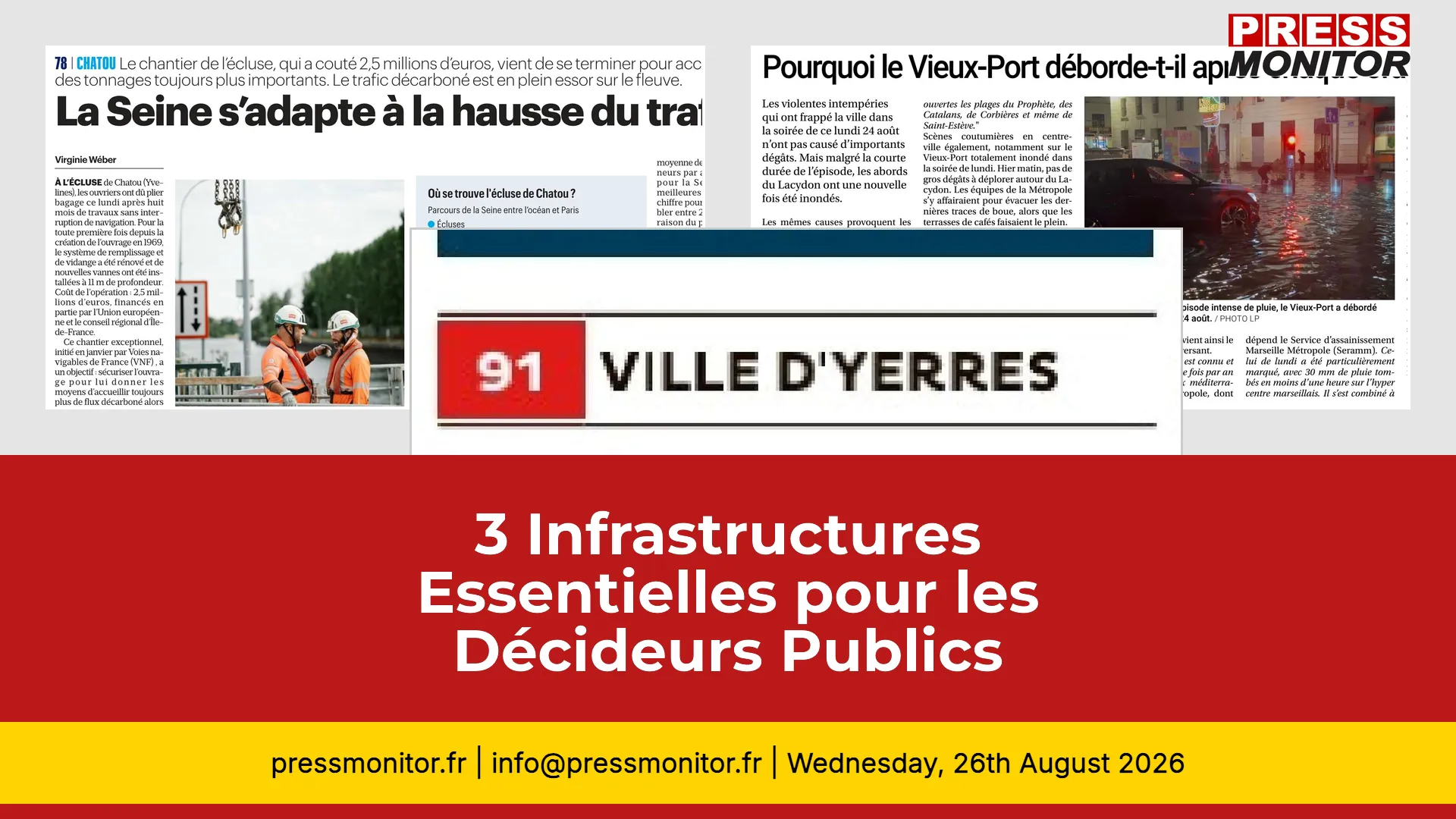 3 Infrastructures Essentielles pour les Décideurs Publics