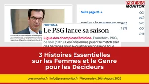 3 Histoires Essentielles sur les Femmes et le Genre pour les Décideurs