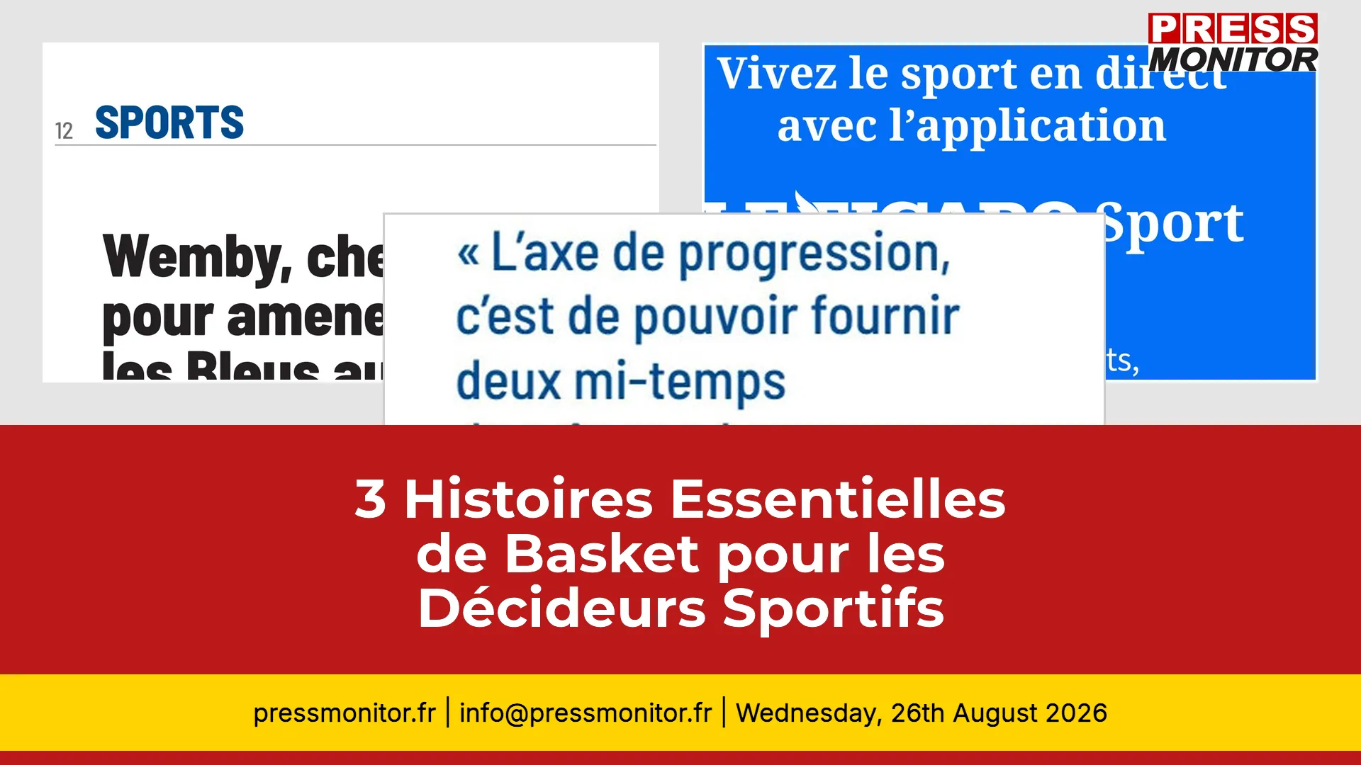 3 Histoires Essentielles de Basket pour les Décideurs Sportifs