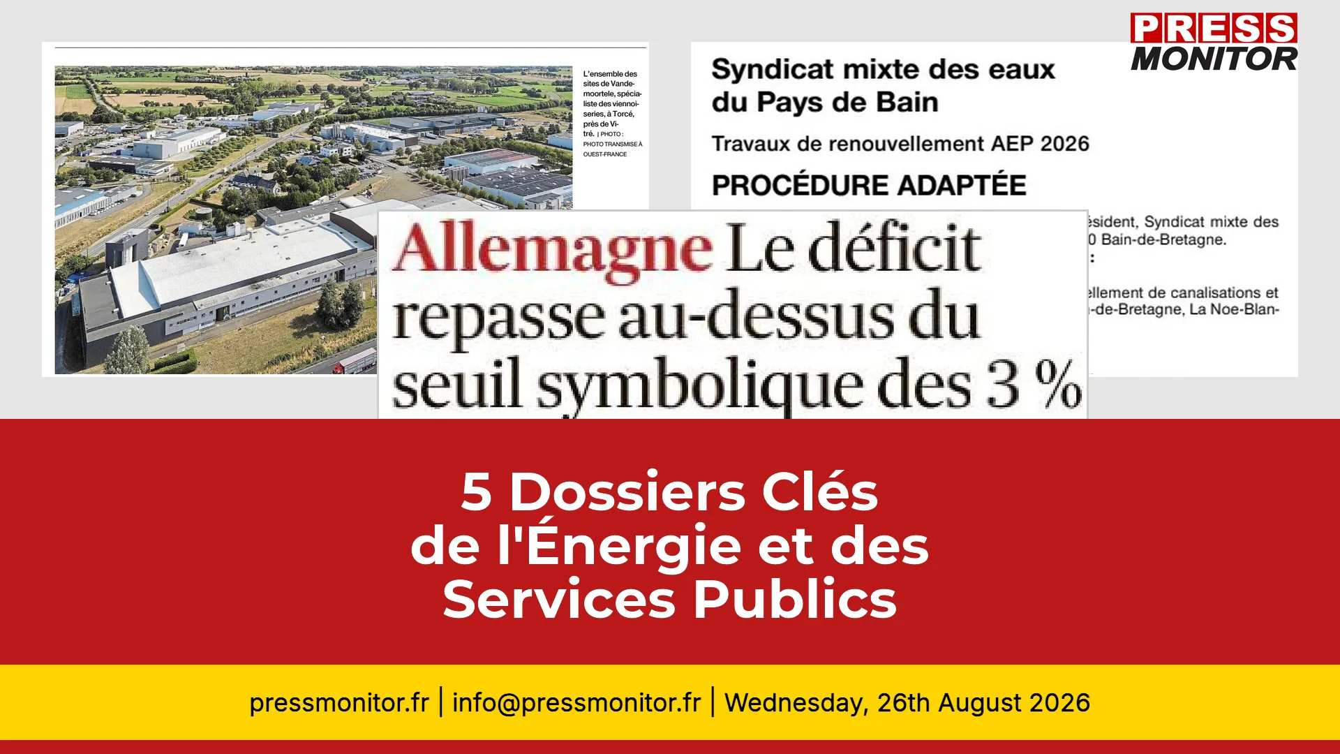 5 Dossiers Clés de l'Énergie et des Services Publics pour les Décideurs