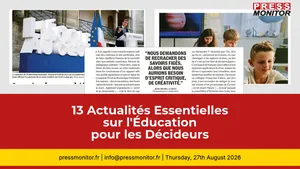 13 Actualités Essentielles sur l'Éducation pour les Décideurs