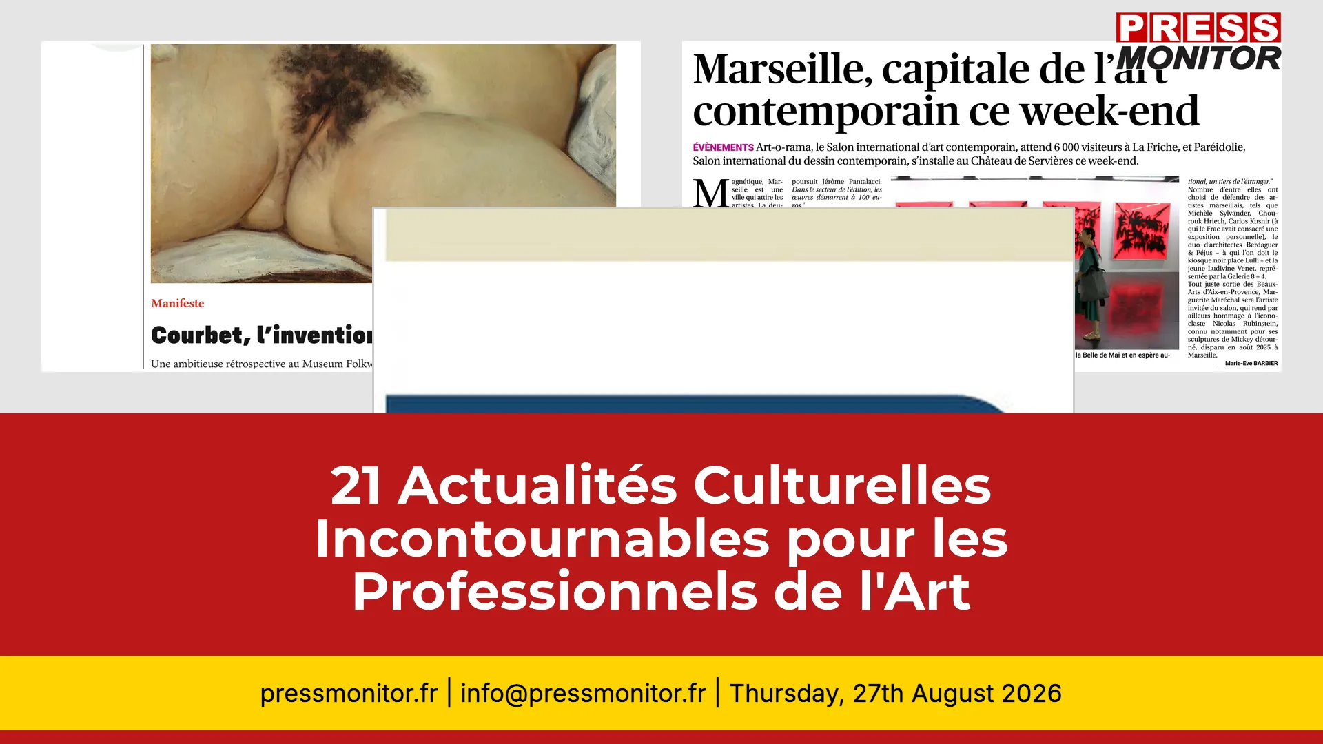 21 Actualités Culturelles Incontournables pour les Professionnels de l'Art