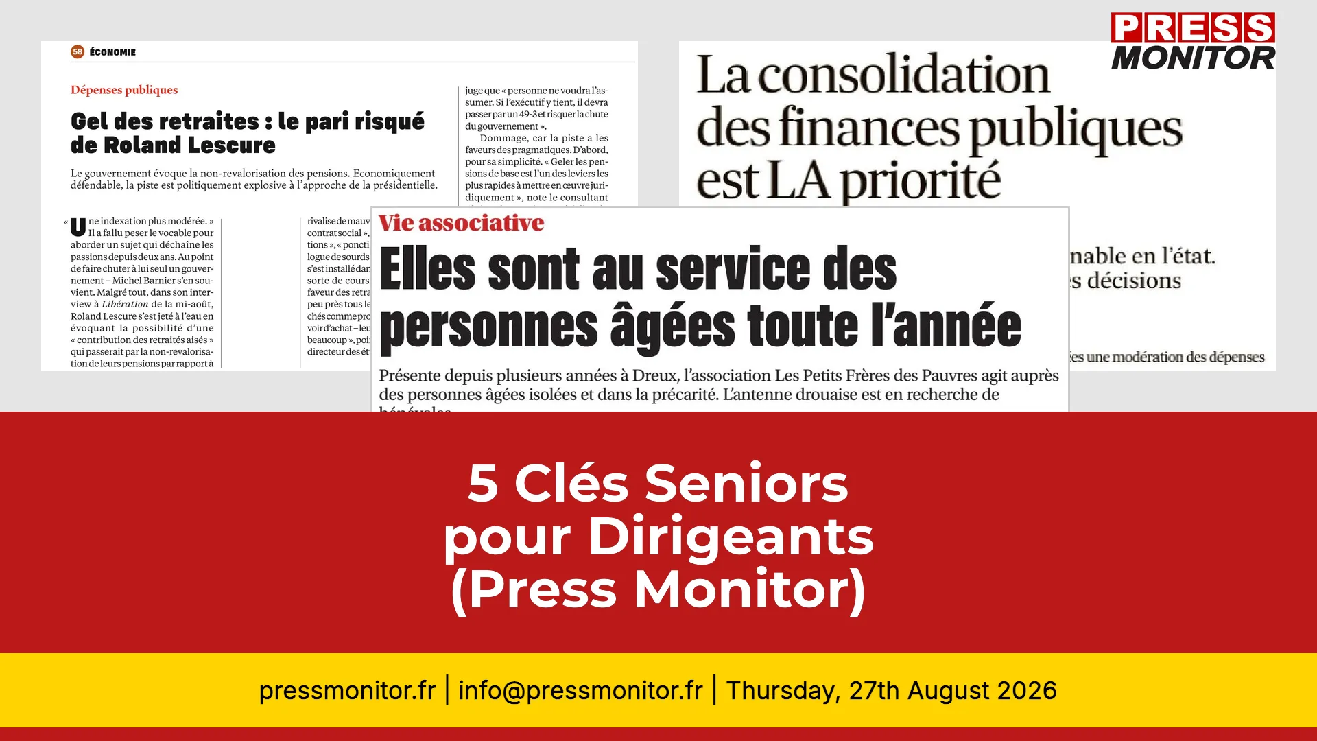 5 Clés Seniors pour Dirigeants