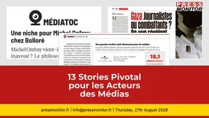 13 Stories Pivotal pour les Acteurs des Médias