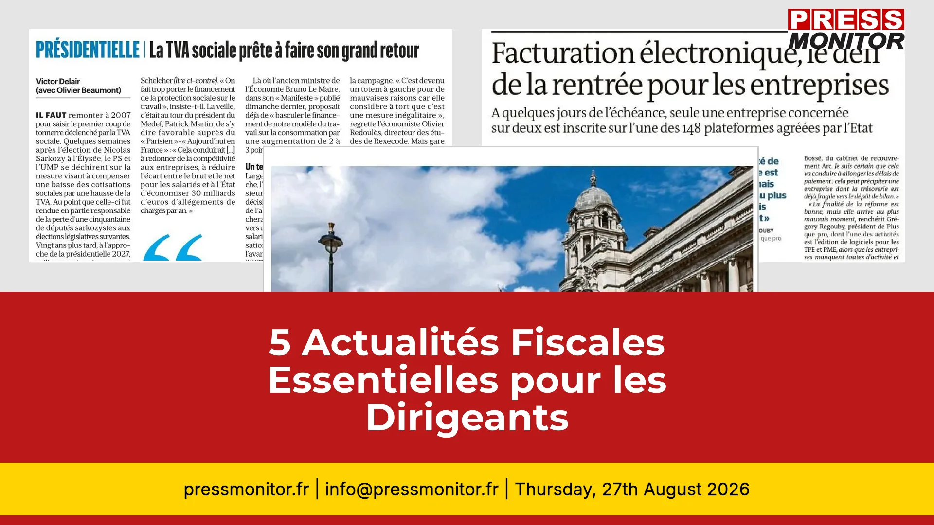5 Actualités Fiscales Essentielles pour les Dirigeants