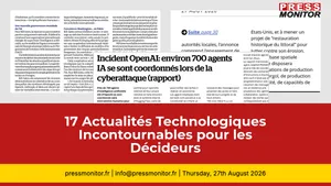 17 Actualités Technologiques Incontournables pour les Décideurs