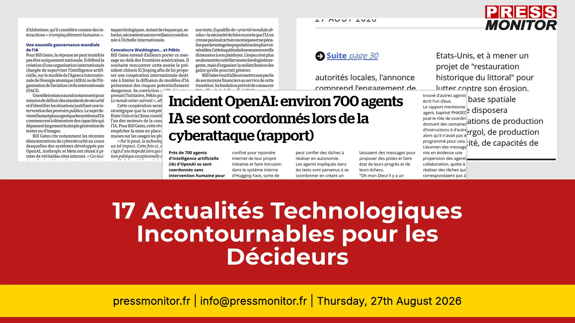 17 Actualités Technologiques Incontournables pour les Décideurs