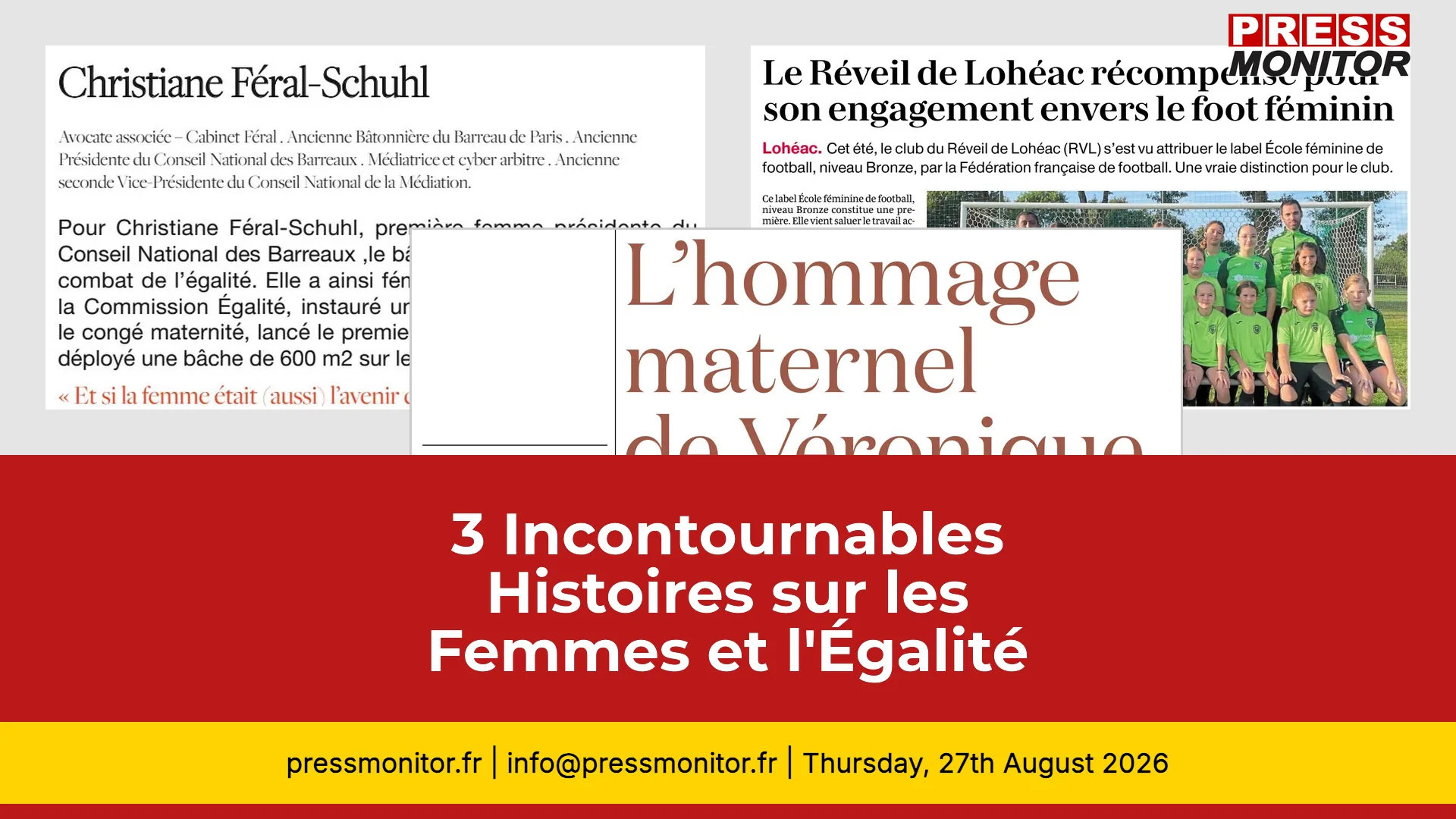 3 Incontournables Histoires sur les Femmes et l'Égalité