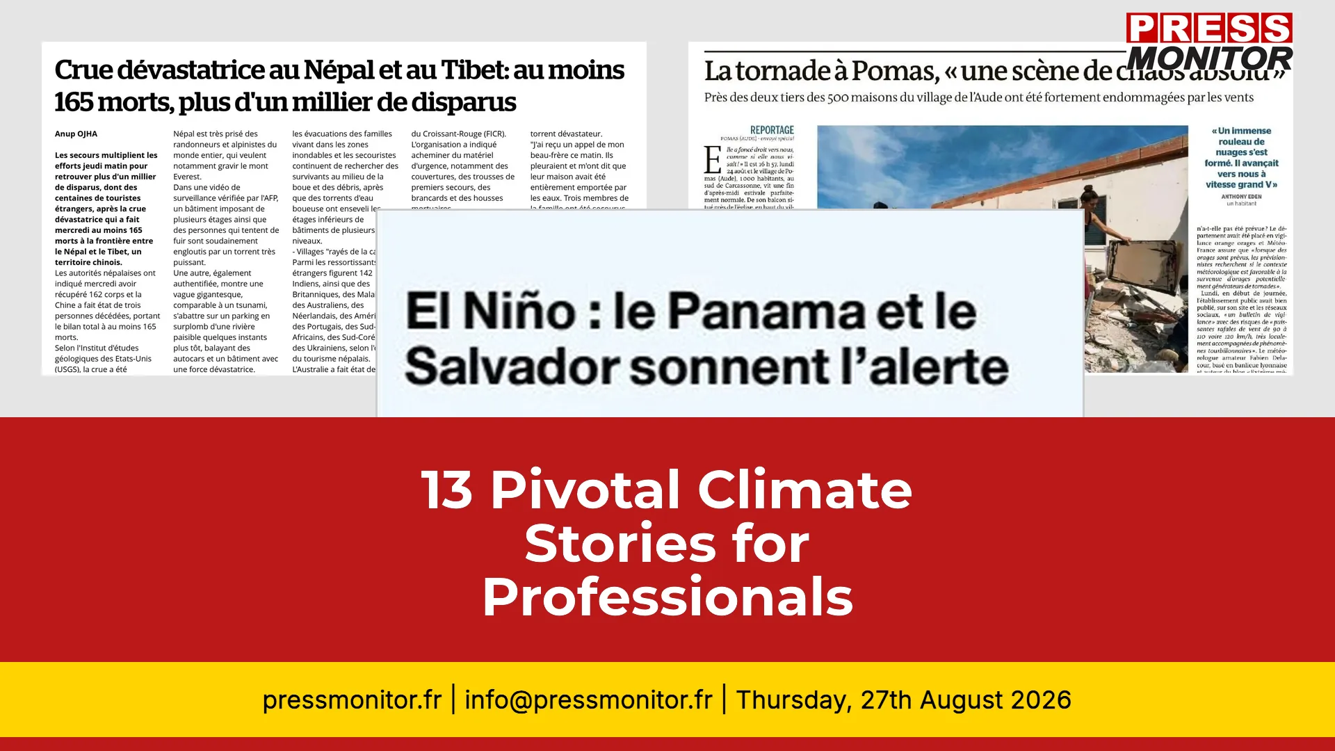 13 Pivotal Climate Stories for Professionals