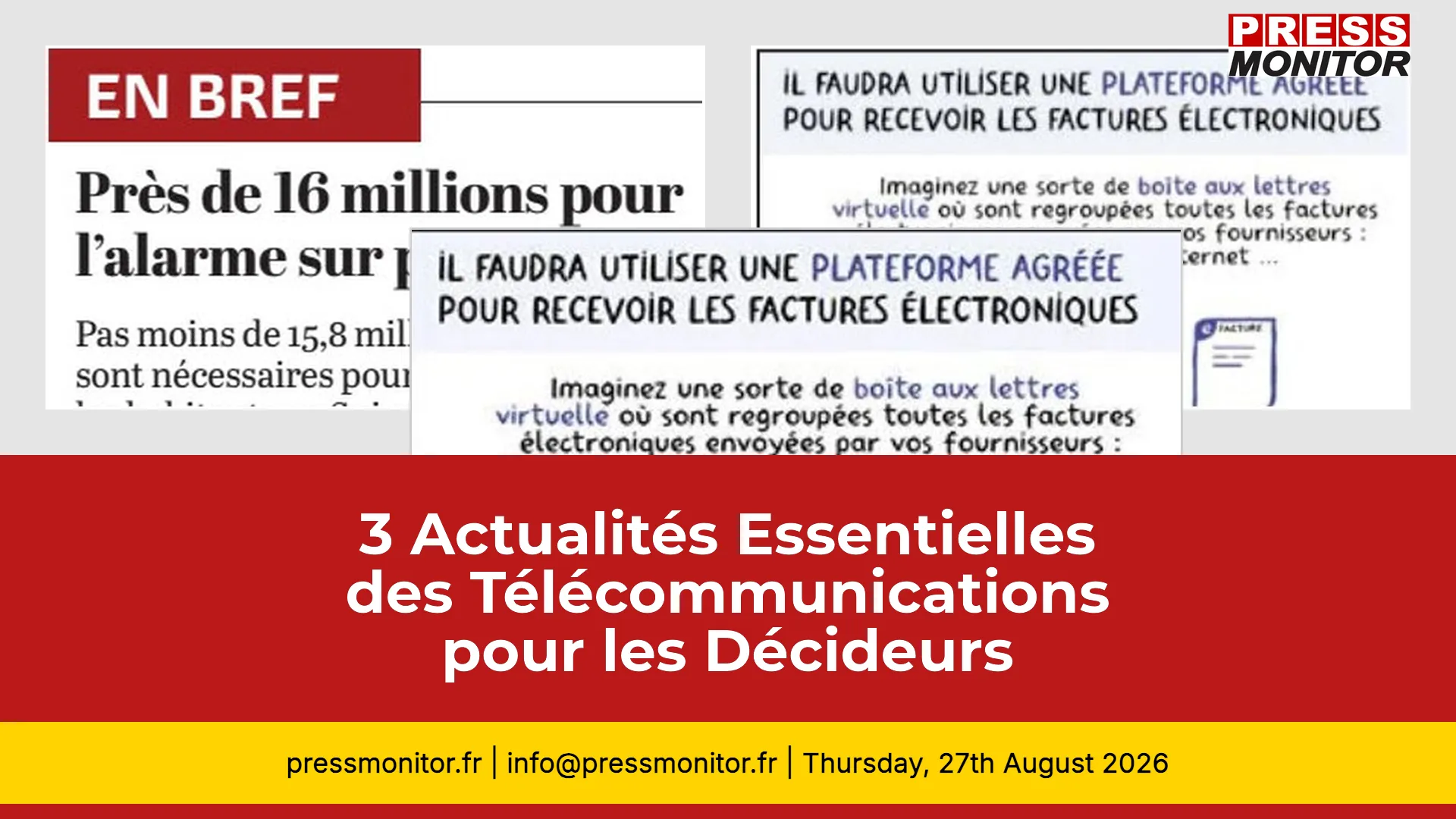 3 Actualités Essentielles des Télécommunications pour les Décideurs