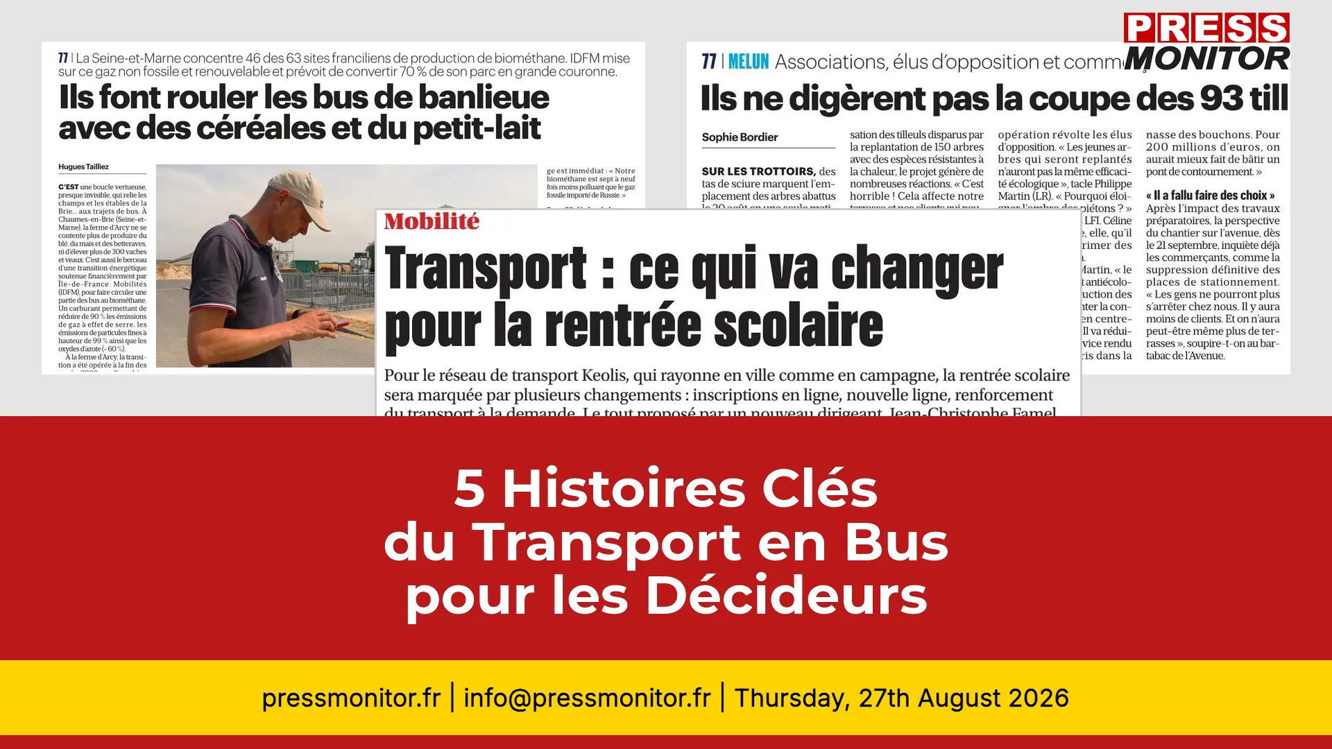 5 Histoires Clés du Transport en Bus pour les Décideurs
