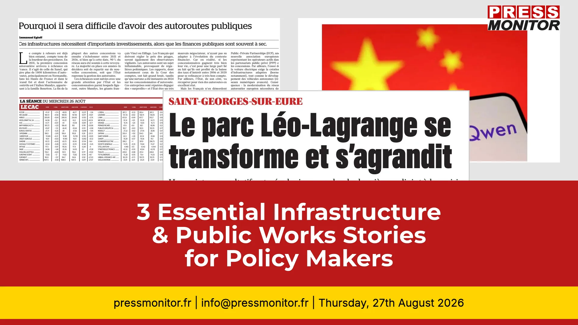 3 Essential Infrastructure & Public Works Stories for Policy Makers