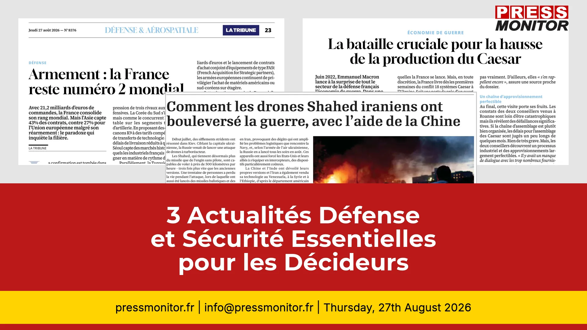 3 Actualités Défense et Sécurité Essentielles pour les Décideurs