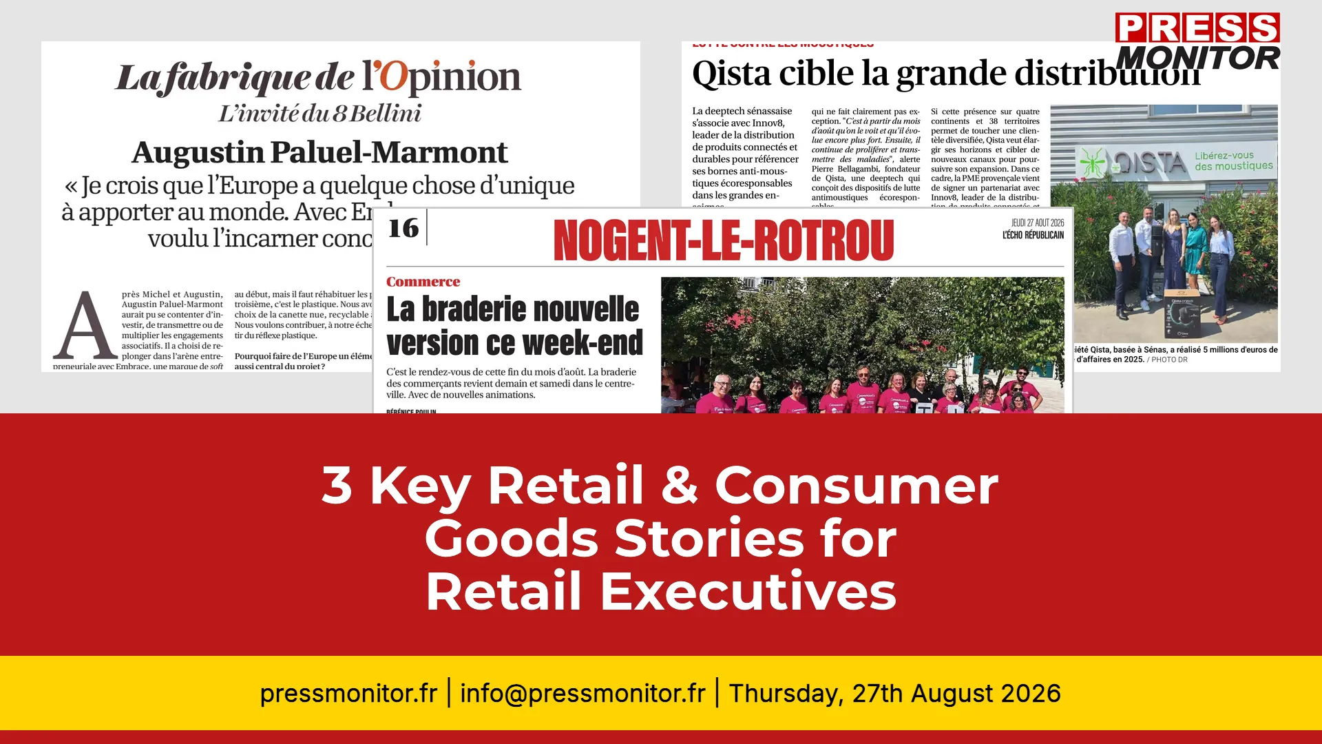 3 Key Retail & Consumer Goods Stories for Retail Executives