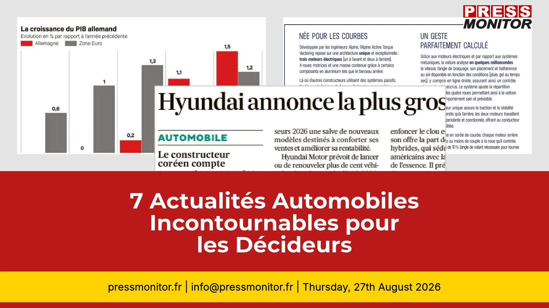 7 Actualités Automobiles Incontournables pour les Décideurs
