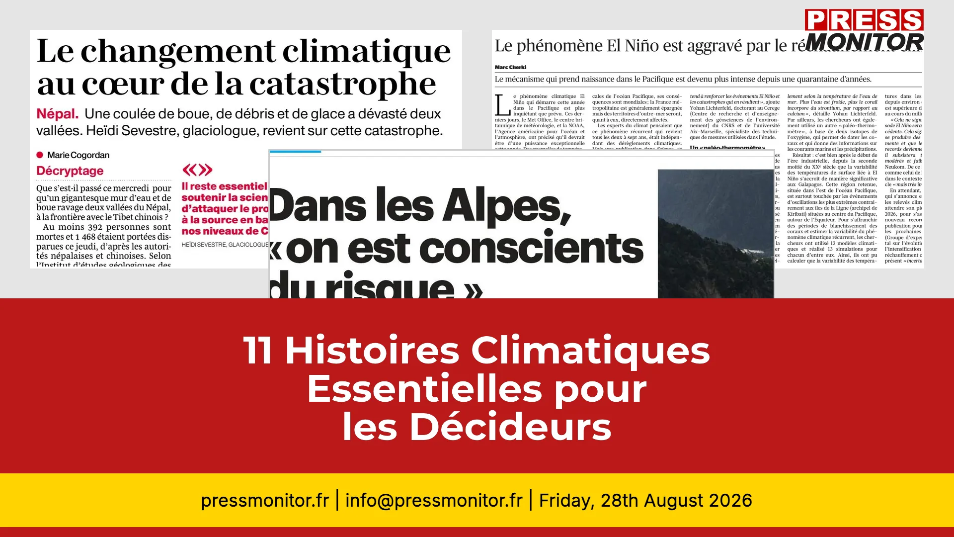 11 Histoires Climatiques Essentielles pour les Décideurs