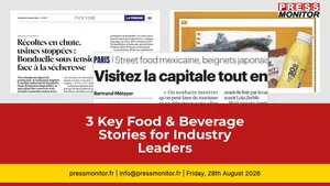 3 Key Food & Beverage Stories for Industry Leaders