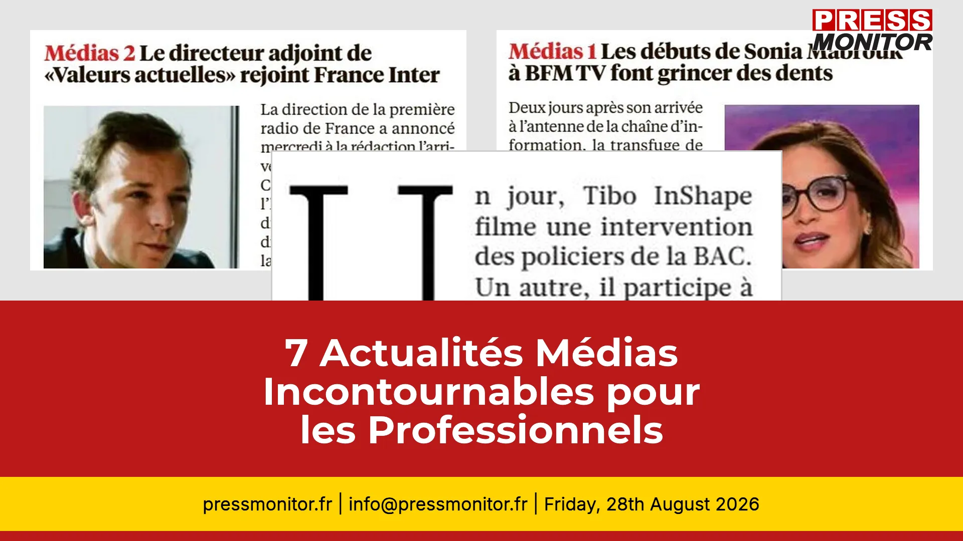 7 Actualités Médias Incontournables pour les Professionnels