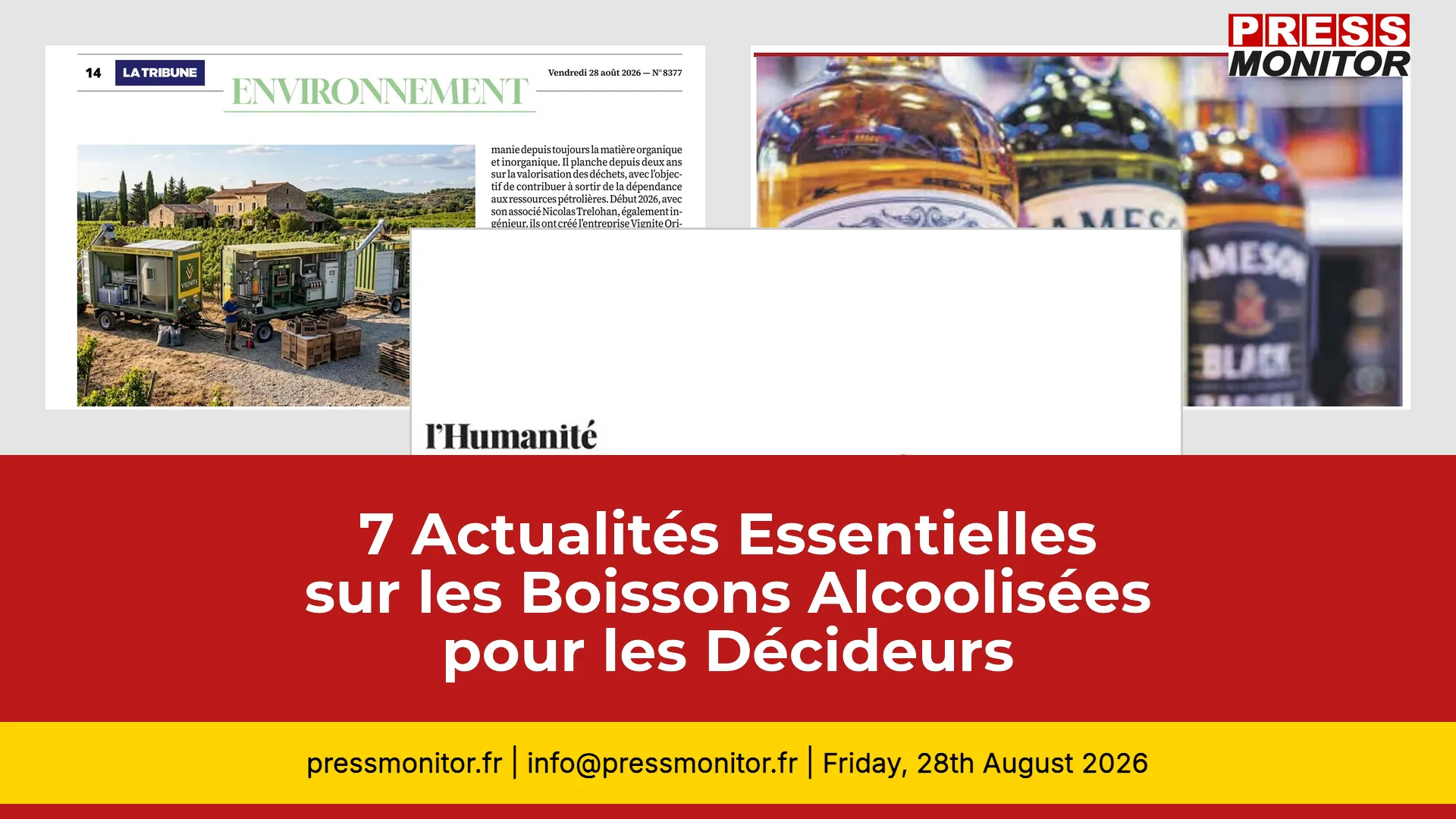 7 Actualités Essentielles sur les Boissons Alcoolisées pour les Décideurs