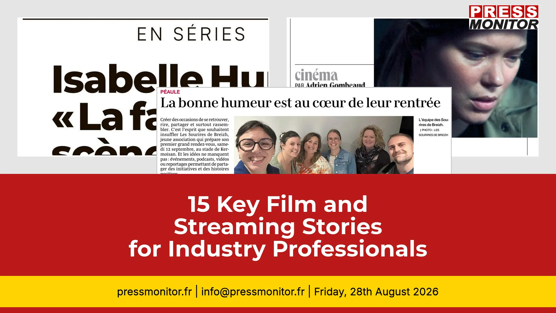 15 Key Film and Streaming Stories for Industry Professionals