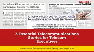 3 Essential Telecommunications Stories for Telecom Executives