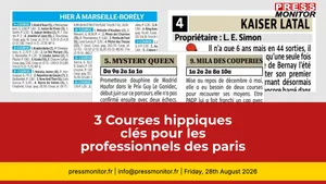 3 Courses hippiques clés pour les professionnels des paris