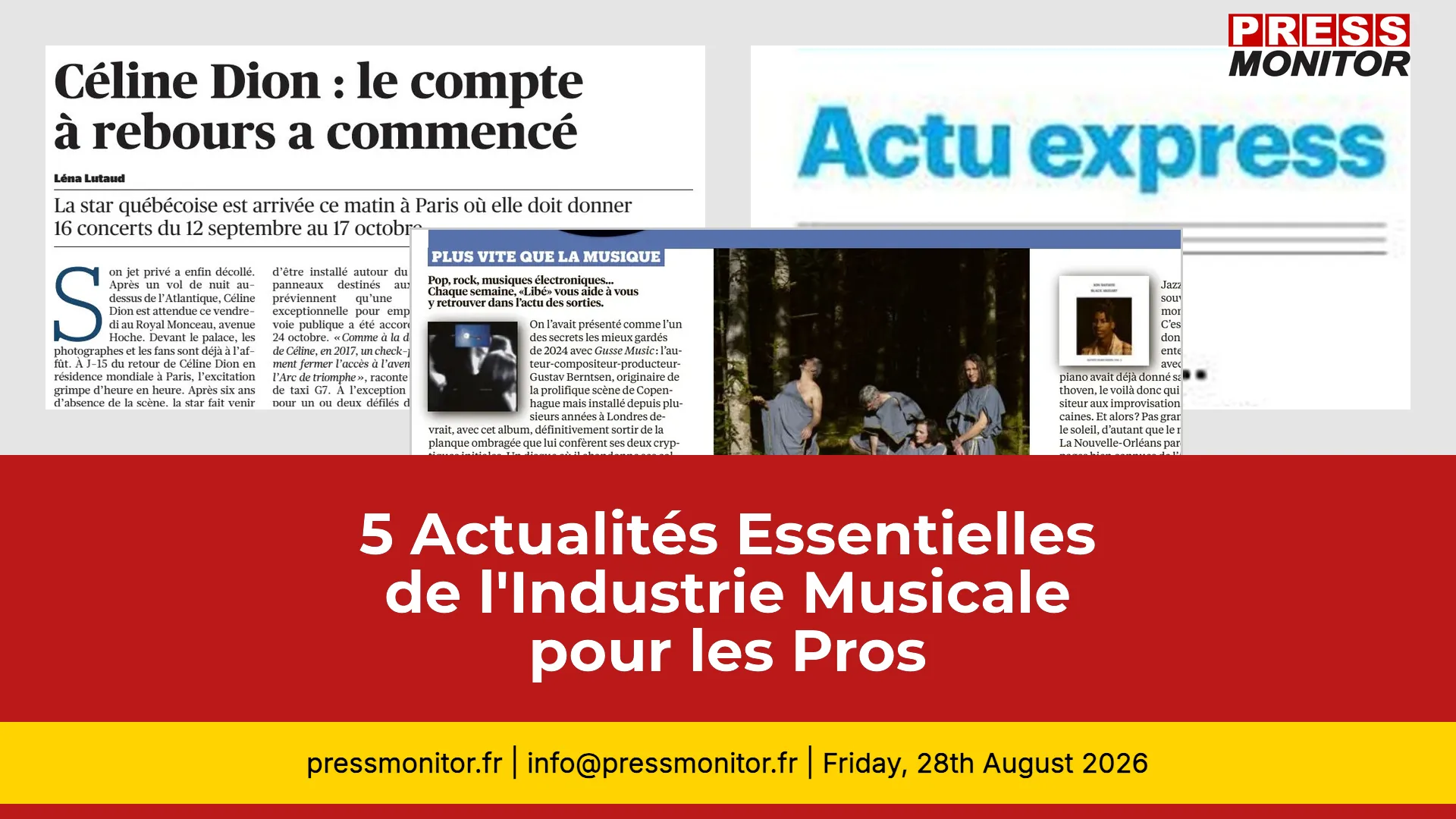 5 Actualités Essentielles de l'Industrie Musicale pour les Professionnels