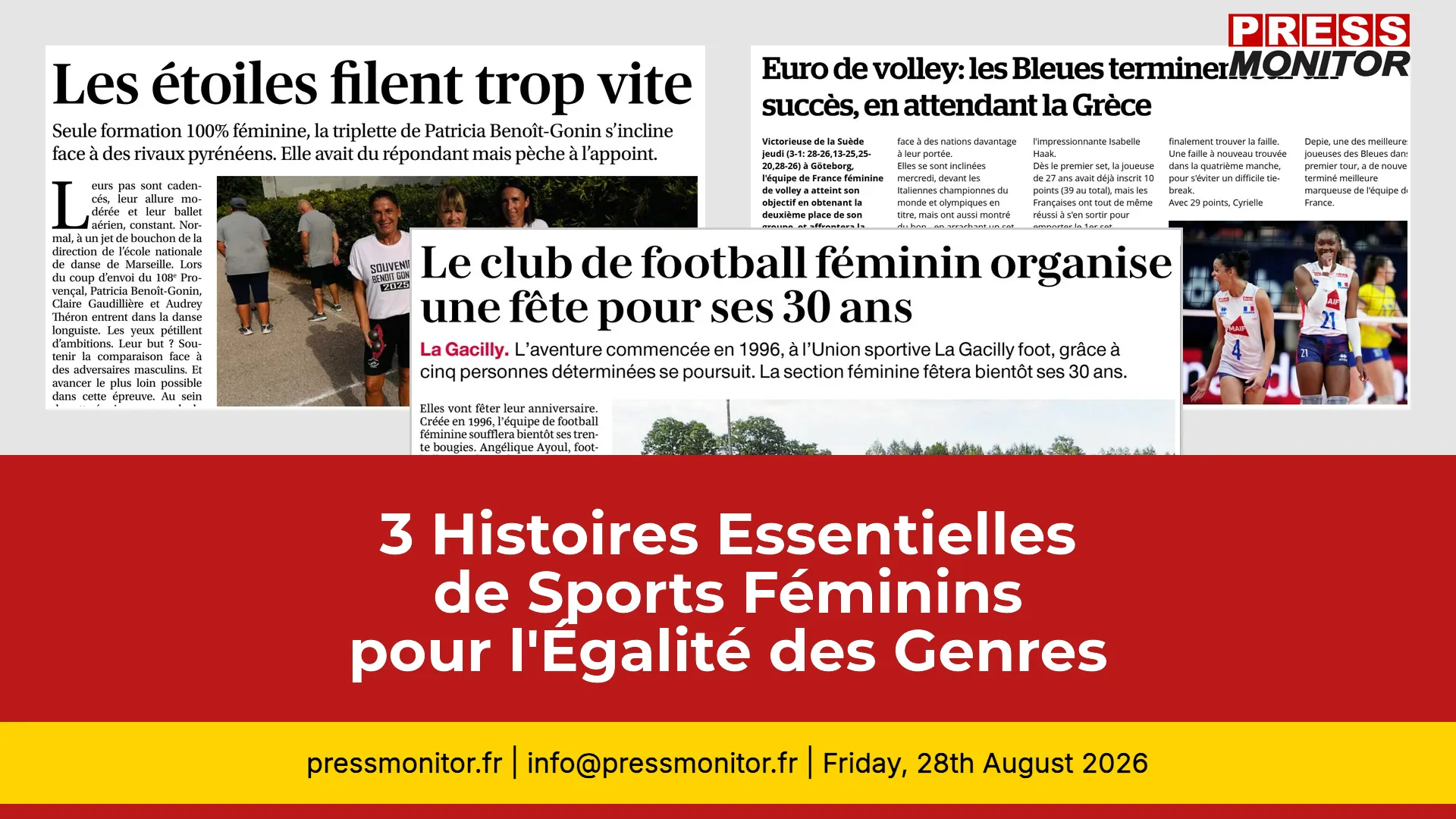 3 Histoires Essentielles de Sports Féminins pour l'Égalité des Genres