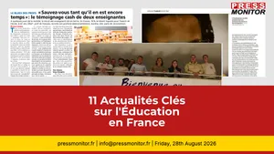 11 Actualités Clés sur l'Éducation en France
