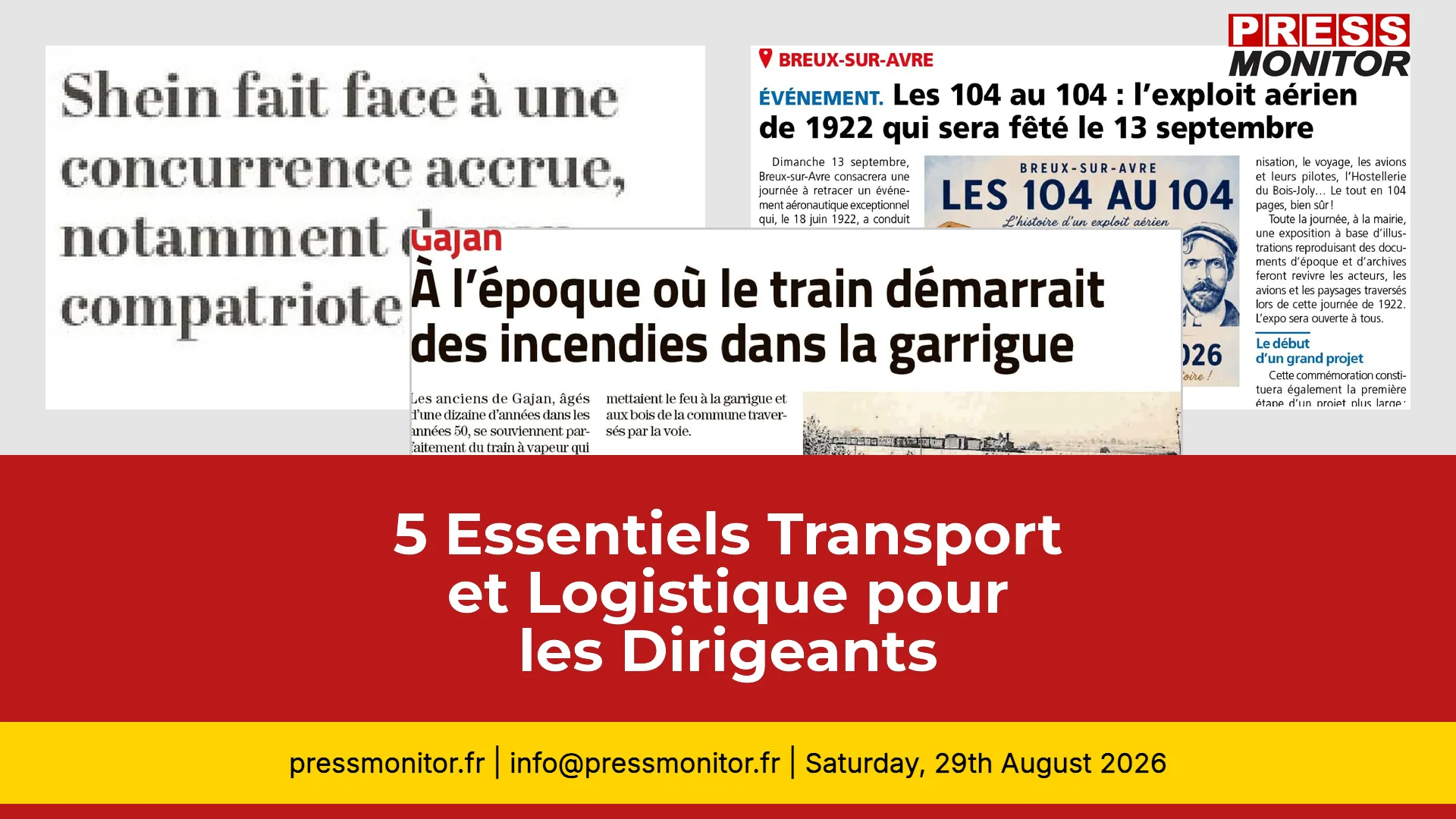 5 Essentiels Transport et Logistique pour les Dirigeants