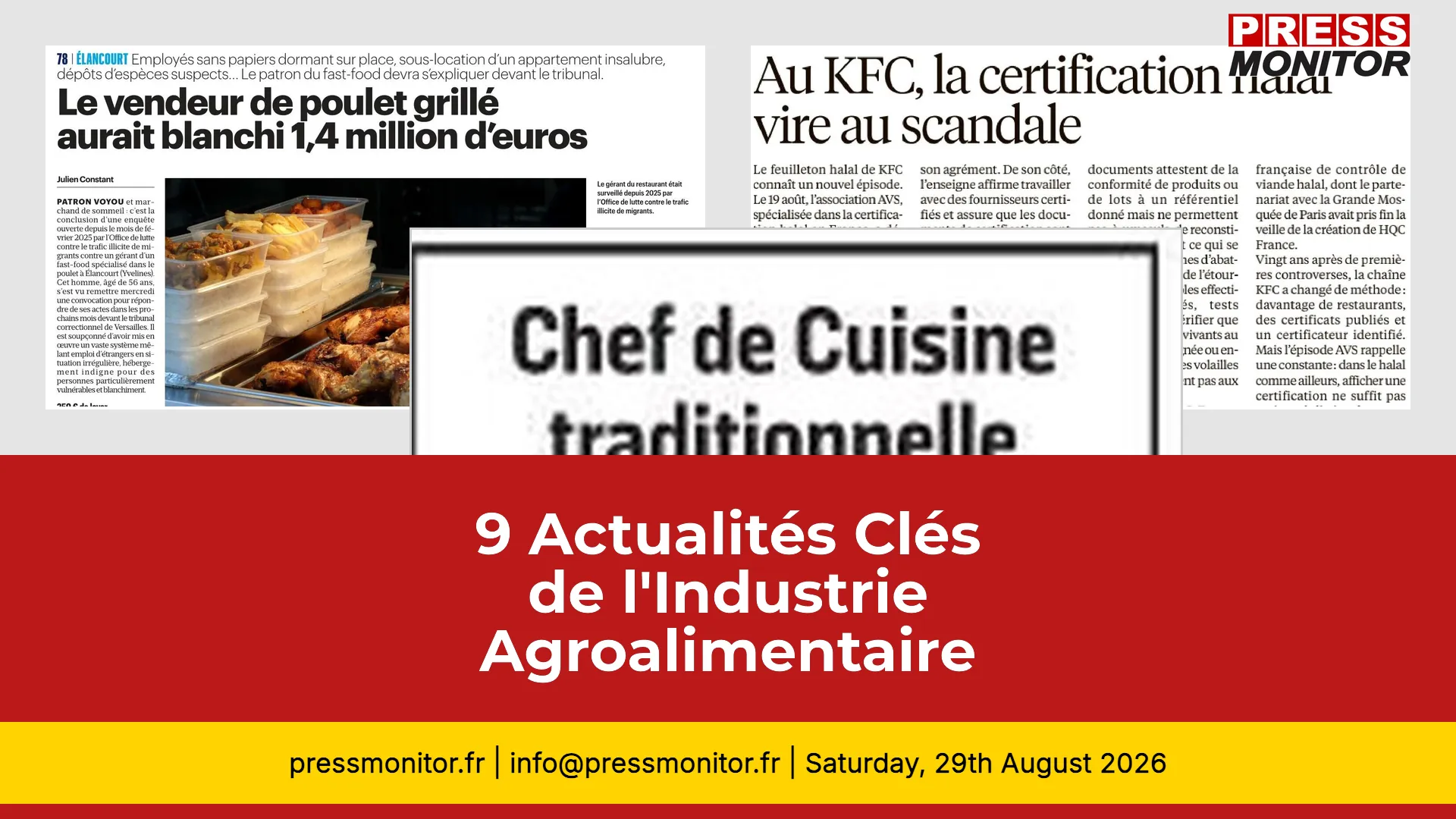 9 Actualités Clés de l'Industrie Agroalimentaire pour les Dirigeants Français