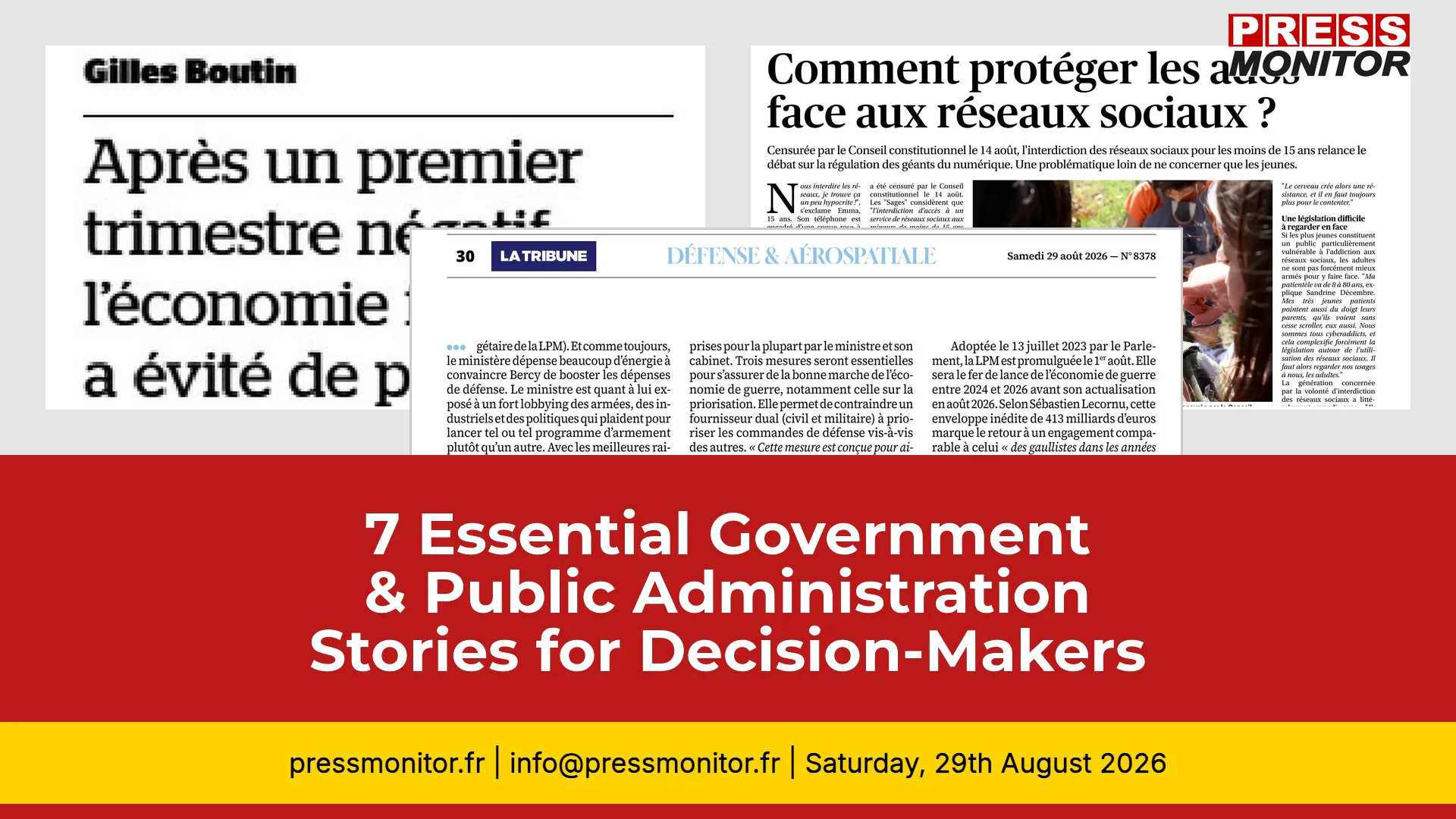 7 Essential Government & Public Administration Stories for Decision-Makers
