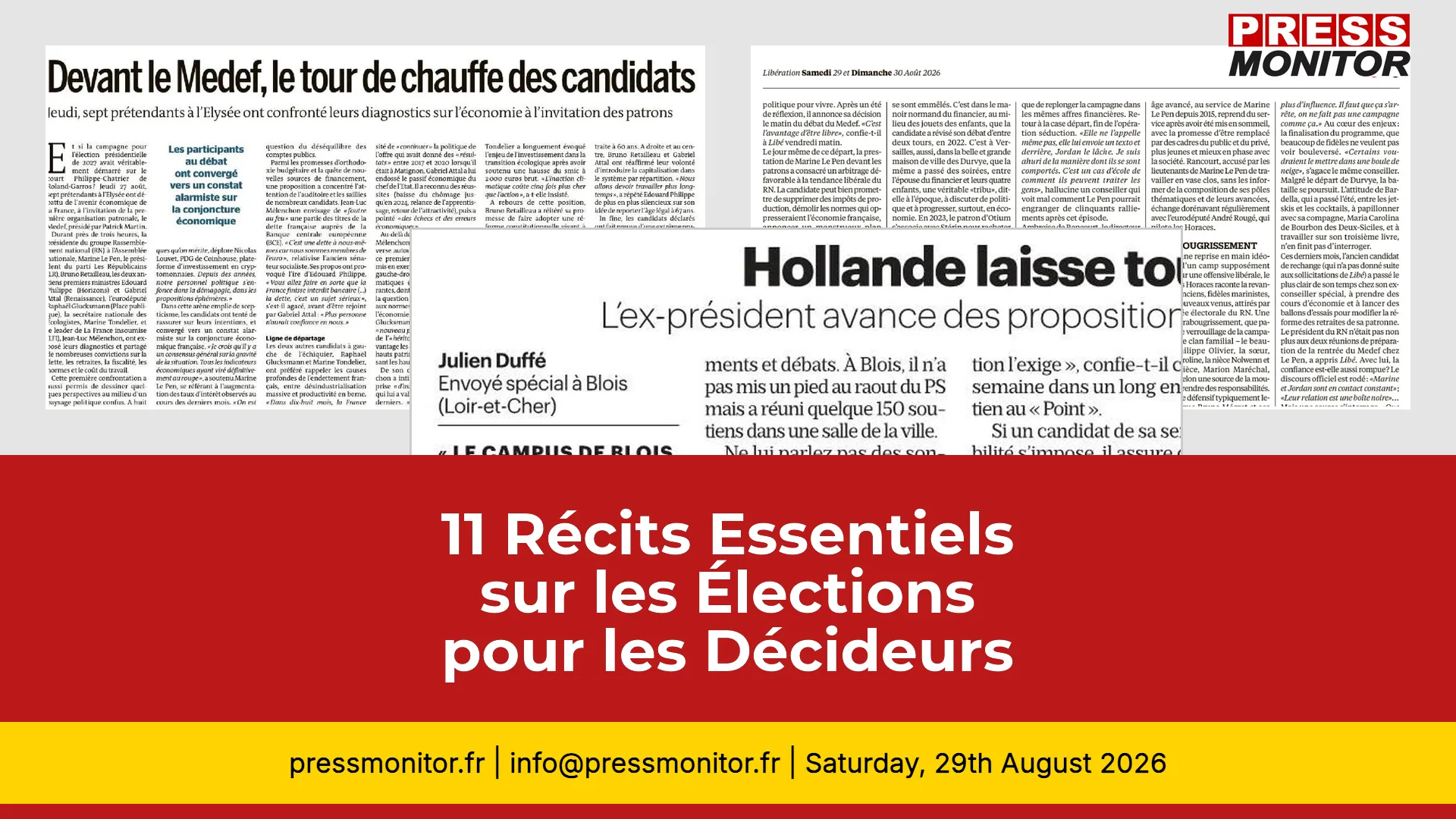 11 Récits Essentiels sur les Élections et Campagnes pour les Décideurs