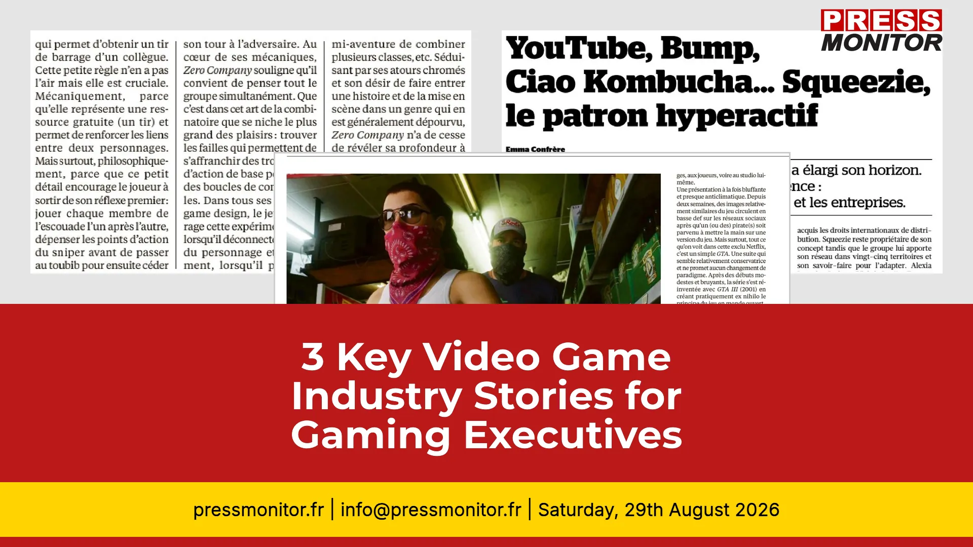 3 Key Video Game Industry Stories for Gaming Executives