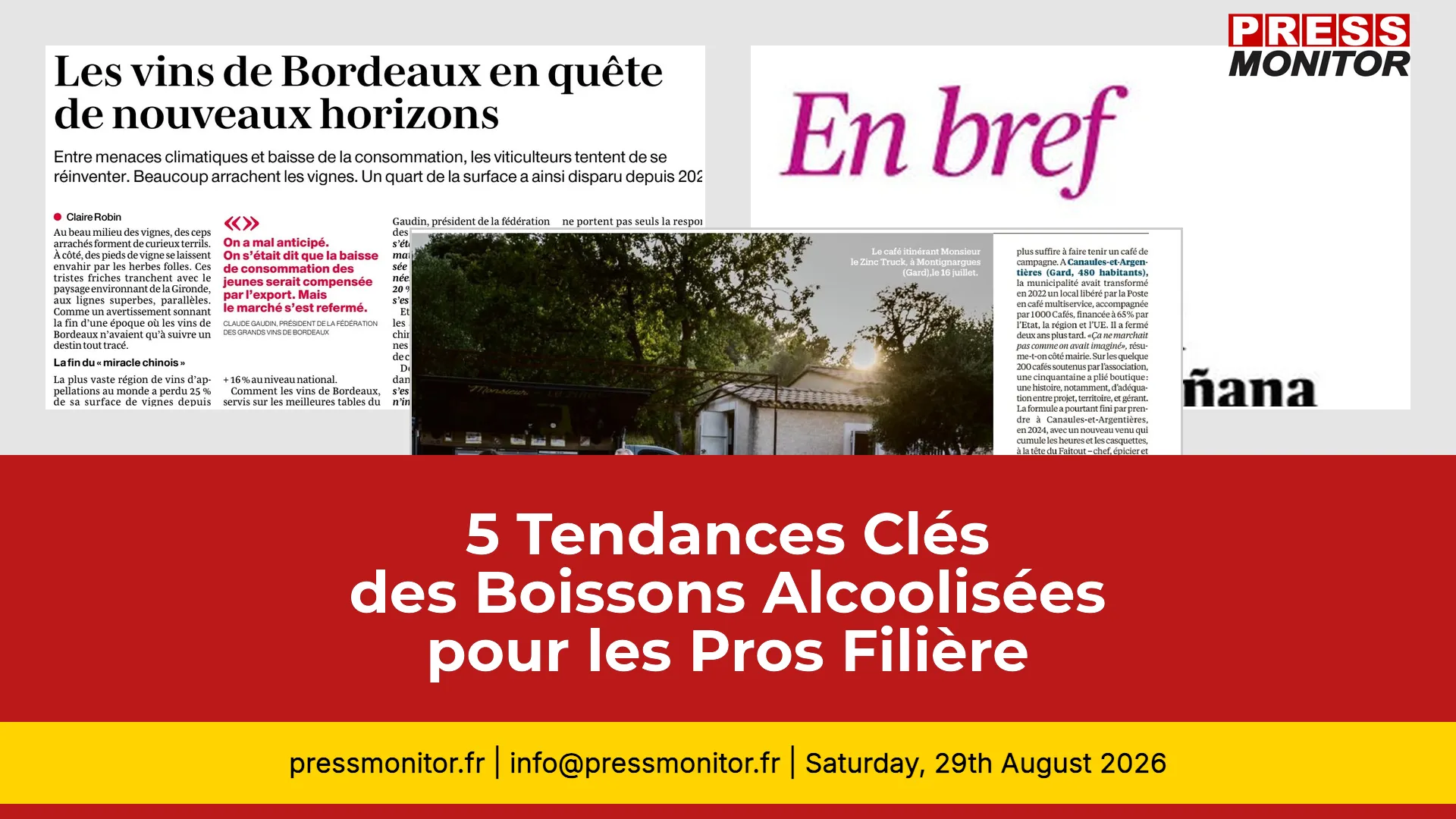 5 Tendances Clés des Boissons Alcoolisées pour les Professionnels Filière
