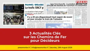 3 Actualités Clés sur les Chemins de Fer pour Décideurs