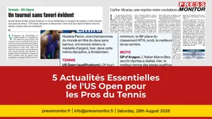 5 Actualités Essentielles de l'US Open pour les Pros du Tennis