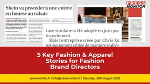 5 Key Fashion & Apparel Stories for Fashion Brand Directors